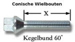 wielbouten conisch