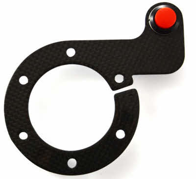 Sportstuur ring met drukknop